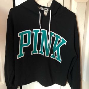 Victoria’s Secret PINK cropped hoodie size XS